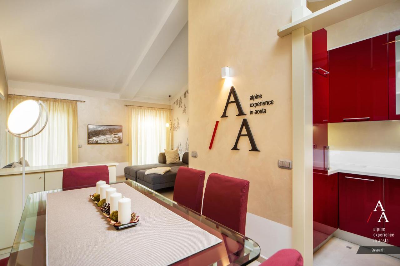 Alp Apartments Ski & Bike - Stevenin11 Aosta Exterior foto