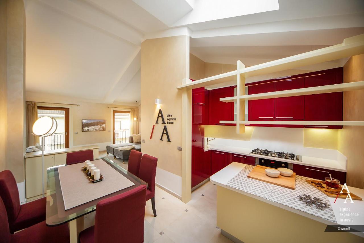 Alp Apartments Ski & Bike - Stevenin11 Aosta Exterior foto